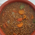 El cooksnap de Jose Ortega amores cuando hizo Lentejas con verduras.
