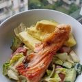 Cooksnap dari Ratu Saskia untuk resep Pan seared salmon salad