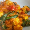 Miles's cooksnap of when they made Chickpea and Tofu Curry.