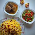 کوک اسنپ Mahnoosh بعد از امتحان کردن چلو گوشت مجلسی.
