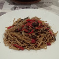 El cooksnap de MariadeGrazia cuando hizo Tagliatelle con morcilla, piquillos y cebolla caramelizada.