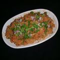 Dipika Bhalla का कुकस्नैप जब उन्होंने बिहारी स्टाइल आलू का चोखा (Bihari style aloo ka chokha recipe in Hindi) बनाया था।