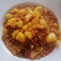 El cooksnap de carolina mostolac cuando hizo Patatas estofadas con lentejas al curry.