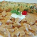 Törzsök Éva Cooksnap-ja, amikor elkészítette a(z) Borjúpaprikás receptet.