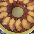 El cooksnap de Eugenia Cordoba cuando hizo Torta de manzanas invertida.