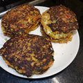 El cooksnap de Silvia cuando hizo Hamburguesas saludables de verduras.