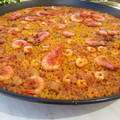 El cooksnap de Becky cuando hizo Paella de señoret.
