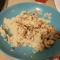 El cooksnap de Estefi Madridista cuando hizo Arroz integral con champiñones.