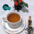 کوک اسنپ e.l.h.a.m.v.a.f.a.d.a.r بعد از امتحان کردن دم‌نوش چای سبز و گلاب.
