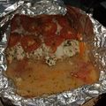 El cooksnap de Monica Carrizo cuando hizo Pescado en aluminio con Verduras al horno.