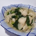 Cooksnap dari Mommy K untuk resep Sup ikan sunu jamur enoki