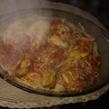 El cooksnap de Evelyn Fiore cuando hizo Tallarines con Salsa y Pollo !!!🍝🍗.