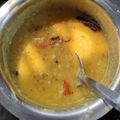 Pinky jain का कुकस्नैप जब उन्होंने साउथ इंडियन फेमस पप्पू चारु (South Indian famous Pappu charu recipe in Hindi) बनाया था।