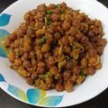 Das Jamuna का कुकस्नैप जब उन्होंने मसाला चना (masala chana recipe in Hindi) बनाया था।