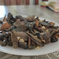 El cooksnap de Maria Mesa cuando hizo Níscalos salteados con jamón, ajo y perejil.