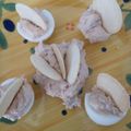 Cooksnap de Wyyzi sur la recette ☆Œufs Mimosa - Petits Voiliers ☆