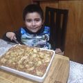 El cooksnap de Lindsay Reyes Acevedo cuando hizo Kuchen o tarta de manzana.