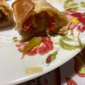 El cooksnap de Nadia Perdomo cuando hizo Tacos de pollo y verduras.