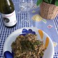 El cooksnap de Atalanta cuando hizo Quinoa con pollo y verduras.