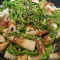 えーこ's cooksnap of when they made 農家のレシピ】ピーマンとちくわのきんぴら.