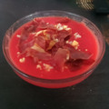 El cooksnap de Enrique Miguel Carnicero cuando hizo Salmorejo de sandía.