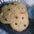El cooksnap de ludmi cuando hizo Galletitas con chips de chocolate.