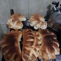 El cooksnap de Graciela da Rosa cuando hizo Rosca de chicharrones.