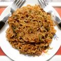 Ayantika Roy's cooksnap of when they made মশলা ম্যাগি (masala maggi recipe in Bengali).
