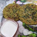 Deepa popat's cooksnap of when they made મેથીના ઢેબરા (Methi Dhebra Recipe Iin Gujarati).