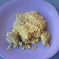 El cooksnap de Rico cuando hizo Arroz con pollo.
