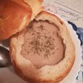 Ferenczi Erika Cooksnap-ja, amikor elkészítette a(z) Sajtos hagymakrémleves, gyorsan receptet.