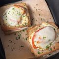 Cooksnap de Aux douceurs de Gaelle sur la recette °Croque-monsieur à l'italienne°