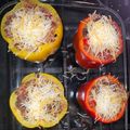 Alina Rose's cooksnap of when they made Chicken Fajita Stuffed Peppers.