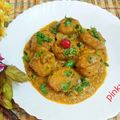 Pinky Nath's cooksnap of when they made নিরামিষ আলুর দম (niramish aloor dum recipe in Bengali).
