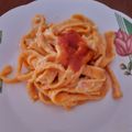 El cooksnap de Renata cuando hizo Tallarines 🍜 de morrones 😍.