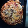 Bernice's cooksnap of when they made Pizza.