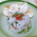 Cooksnap dari ms.Hida untuk resep Nasi Goreng Putih