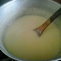 El cooksnap de Dan Barreto @elhornodeeloy cuando hizo Crema pastelera fácil para postres.