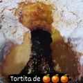 El cooksnap de Virginia Batalla cuando hizo Bizcochuelo de naranja.