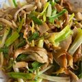 闕琪琪 的 芹菜炒豆包肉絲 cooksnap