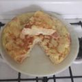 El cooksnap de Luis Giancotti cuando hizo Tortilla de papas rellena.