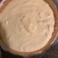 Kristie 's cooksnap of when they made No bake cheesecake pie.