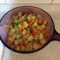 El cooksnap de CyberCharly Juan Carlos cuando hizo Carne molida con verduras.