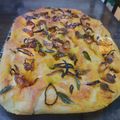 Cooksnap Dapur Yusfarisyia semasa beliau membuat Focaccia Bread #RayaHiTea #Selangor.