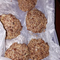 El cooksnap de Brune cuando hizo Riquísimas Hamburguesas de lentejas! Vegetarianas 🍔.