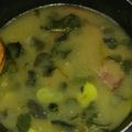 El cooksnap de nube cuando hizo Verdolagas con chuletas en salsa verde.