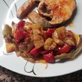 El cooksnap de lolidfg cuando hizo Filete de bacalao fresco al pimentón.