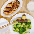 Cooksnap của Huyền Trang khi họ làm theo món Cá hồi sốt bơ tỏi