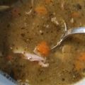 Cooksnap zenek117 z czasów, kiedy przygotował Flaki wołowo-wieprzowe z grzybami.