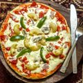 Janki K Mer's cooksnap of when they made વેજ પીઝા (Veg. Pizza Recipe In Gujarati).